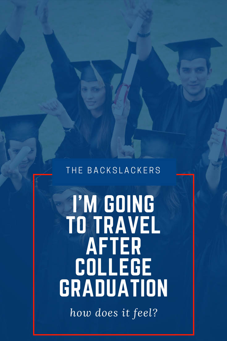 We're graduating soon and, after graduation, we're going to travel the world on a gap year! How does it feel to know we're going to travel after college graduation? LIKE THIS!
