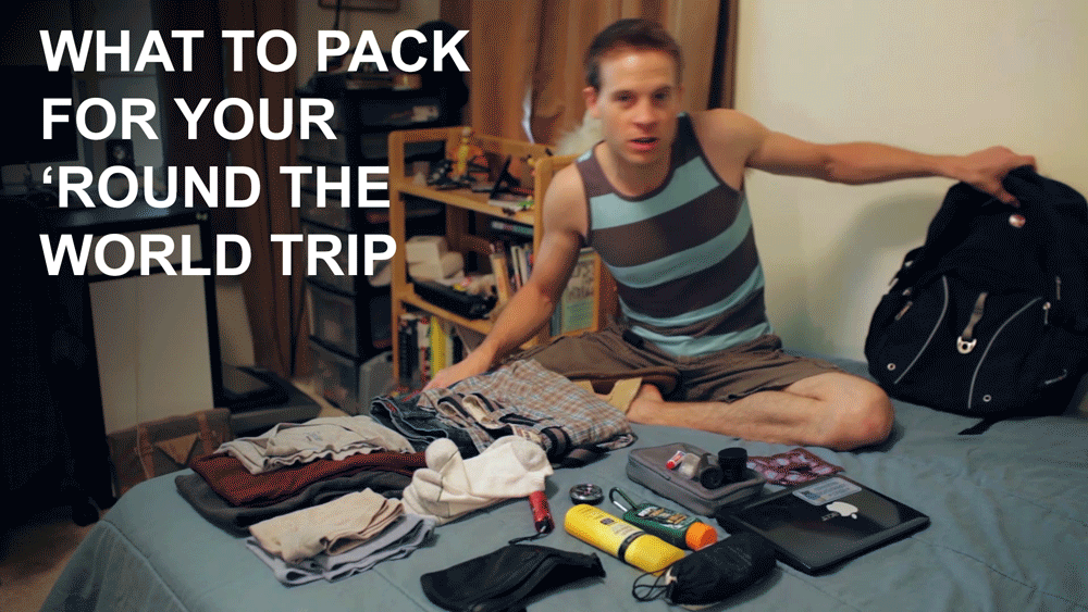 What to Pack for Your Round the World Trip  | How to Pack Light for Your Round the World Trip | The Backslackers