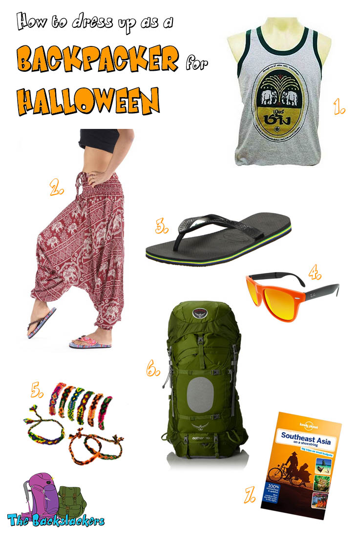 How to dress up as a BACKPACKER for HALLOWEEN